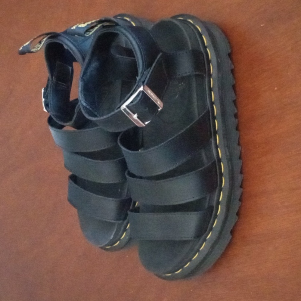 Dr. Martens  Black Sandals